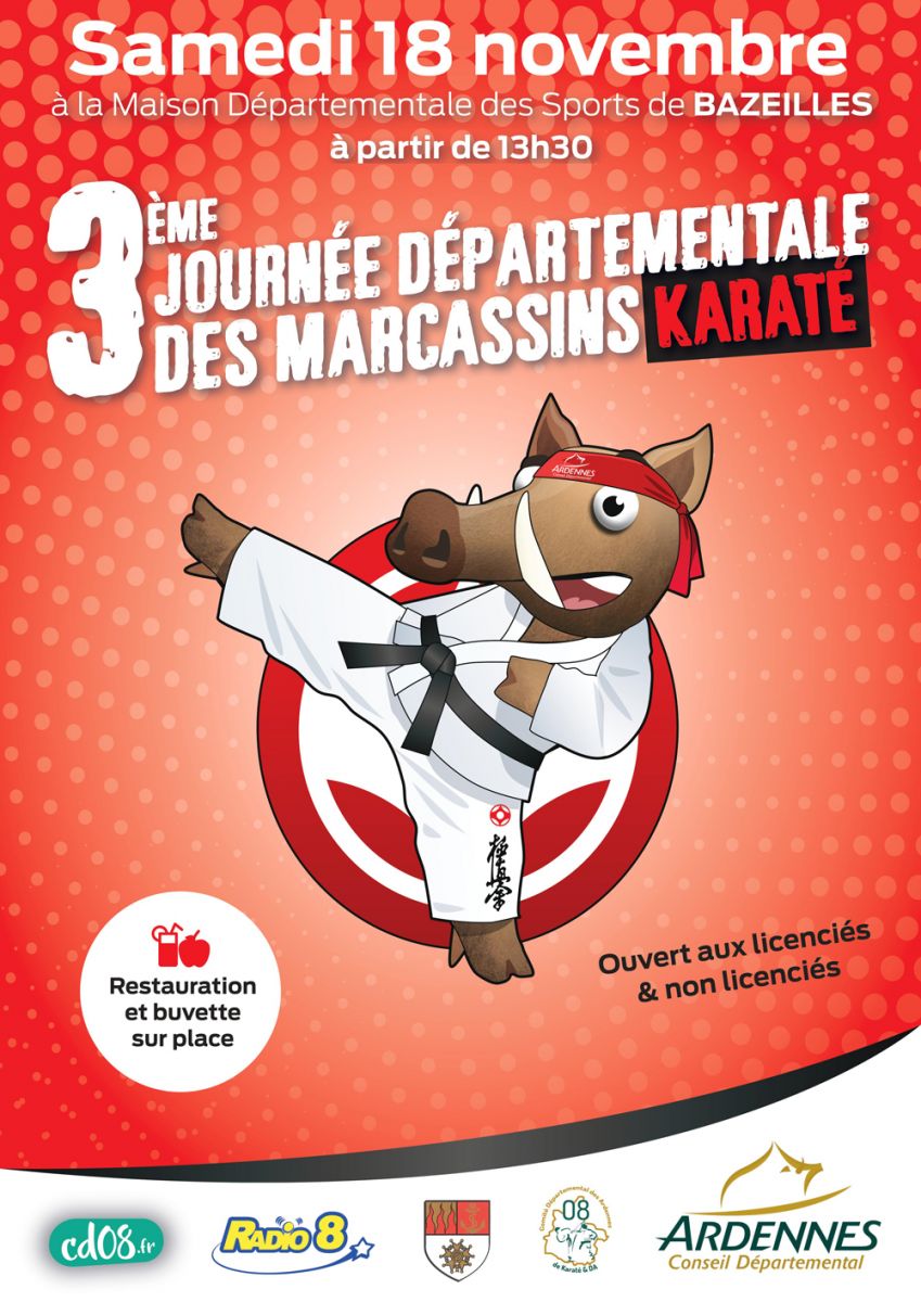 Marcassins Karaté - Département des Ardennes