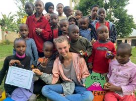 Emma Chemin en mission humanitaire en Tanzanie