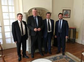 Réunion des 4 nouveaux Présidents des Départements de Champagne-Ardenne