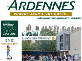 Le dernier Journal du Département des Ardennes en cours de distribution !