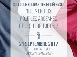 Colloque Solidarités et Défense du Conseil départemental des Ardennes