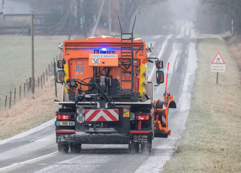 Le département en vigilance orange neige/verglas 